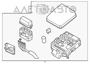 Блок предохранителей подкапотный Mitsubishi Outlander 14-15 2.4