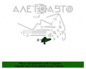 Matura trapezoidală cu motor spate pentru Lexus GX470 03-09