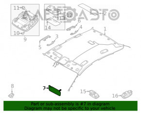 Capota stângă Hyundai Sonata 20- gri, fără panoramă, fără cârlig