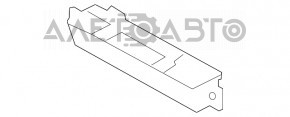 Asamblarea ecranului multiplu Subaru Outback 10-14