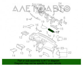 Asamblarea ecranului multiplu Subaru Outback 10-14