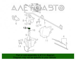 Capacul rezervorului de lichid de spălare Toyota Avalon 05-12