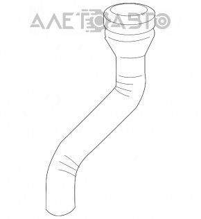 Duza gulerului stergatorului parbrizului Toyota Rav4 06-12 fara capac nou OEM original