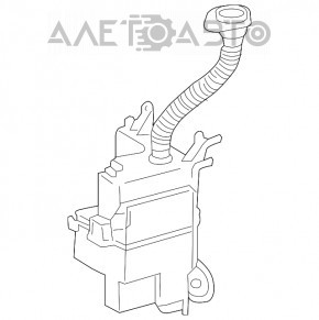 Бачок омывателя Lexus RX300 RX330 RX350 RX400h 04-09 под омыватель фар новый OEM оригинал