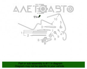 Injectoarele de spălare a farurilor spate pentru Lexus GX470 03-09