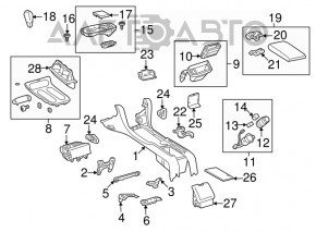 Прикуриватель передний Lexus ES350 07-12