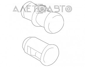 Прикуриватель передней панели Lexus RX300 RX330 RX350 RX400h 04-09 новый OEM оригинал