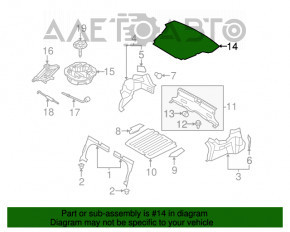 Covor de podea pentru Hyundai Sonata 11-15