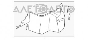 Capacul arcului stâng Kia Optima 11-13 hibrid