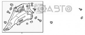 Capacul arcului stâng Kia Soul 14-19