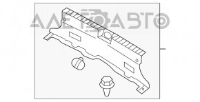 Накладка проема багажника Kia Optima 11-15