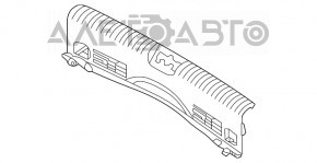 Capacul portbagajului Kia Niro 17-22 HEV, PHEV fără tavă