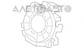 Ventilatorul care suflă spatele scaunului pasagerului Lexus ES300h ES350 13-18