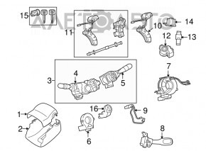 Controlul blocării schimbării computerului pentru Lexus GX470 03-09