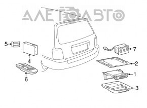 Controller, Multi-Display Lexus GX470 03-09