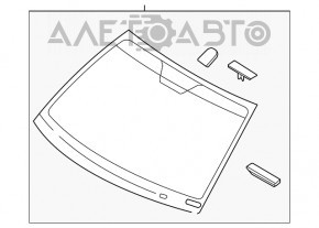 Parbriz Kia Optima 11-15 aftermarket