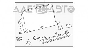 Monitor, display, navigație Lexus NX200t NX300 NX300h 15-21 cu navigație