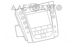 Монитор, дисплей, навигация Lexus GS350 GS430 06-11 беж