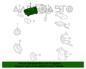 Magnetofon radio pentru Toyota Sequoia 08-16