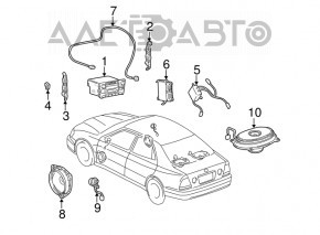 Магнитофон, радио Lexus IS200 IS300 99-05