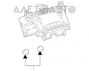 Radio Lexus Hs250h 10-12