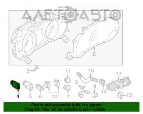 Controlul corectorului de faruri pentru Mitsubishi Outlander Sport ASX 10-