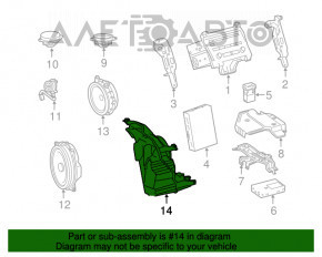 Сабвуфер Lexus CT200h 11-17