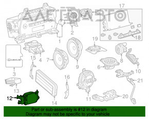 Semnal de avertizare pentru Lexus NX300h 15-19