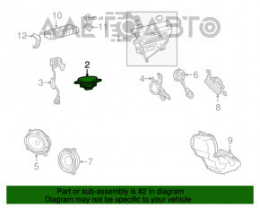 Difuzor torpedo Lexus RX350 RX450h 10-15