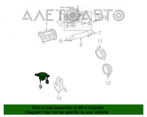 Динамик торпедный правый Lexus RX300 RX330 RX350 RX400H 04-09 Mark Levinson