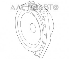 Difuzor spate stânga Lexus RX350 RX450h 16-22