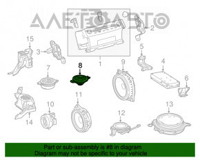 Difuzor central pentru torpedou Lexus ES300h ES350 13-18