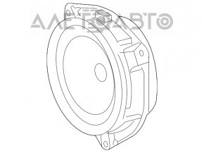 Динамик задний левый Lexus GS300 GS350 GS430 GS450h 06-11