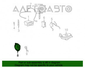 Динамик дверной передний левый Lexus IS200 IS300 99-05
