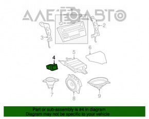 AUX Toyota Prius V 12-17