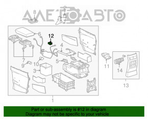 Hub USB, AUX Lexus RX350 RX450h 10-15