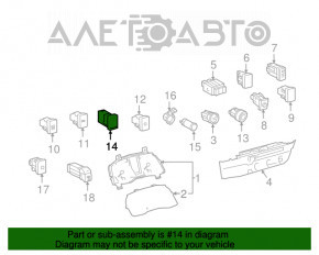 Hub USB, AUX Toyota Camry v50 12-14 SUA