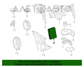 Asamblare Panasonic Multi Computer pentru Lexus CT200h 11-17