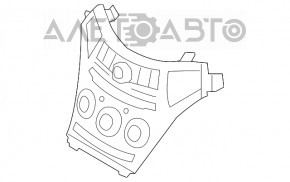 Panoul de control al Subaru B10 Tribeca