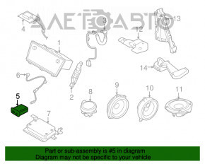 USB Hub Subaru Legacy 15-19