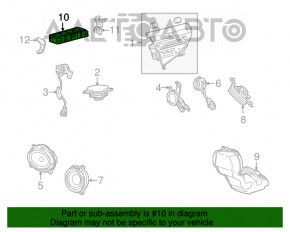 Amplificatorul Lexus RX350 RX450h 10-15 Pioneer