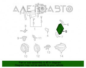 Amplificatorul Lexus ES350 07-12