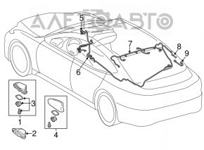 Antena Toyota Camry v70 18-