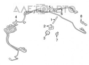 Antena radio Toyota Prius 30 10-15 tip 2