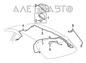 ANTENNA AMPLIFIER Lexus RX350 RX450h 10-15