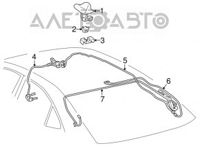 Антенна Lexus Hs250h 10-12