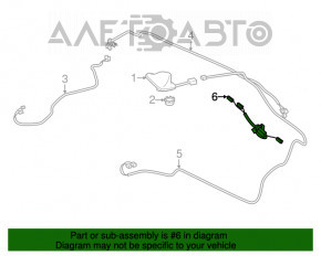 MODUL DE RECEPTOR AL AMPLIFICATORULUI DE ANTENĂ ASAMBLATĂ Toyota Camry v50 12-14 SUA