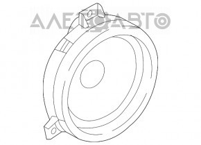 Difuzorul din spate dreapta Subaru Outback 20- harman kardon