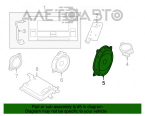 Динамик дверной передний левый Subaru Forester 14-18 SJ harman kardon