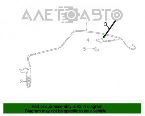 Антенна шток Lexus IS200 IS300 99-05